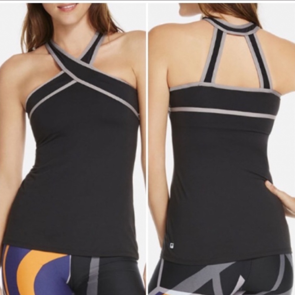 Fabletics Black Chicago Top